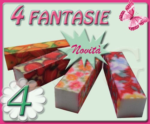 Buffer colorati fantasia - 20, pz