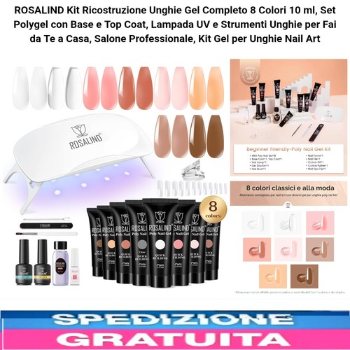 Kit ricostruzione unghie - unghie, gel