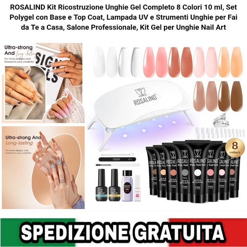 Kit ricostruzione unghie - unghie, gel