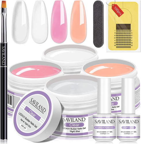Kit gel ricostruzione unghie - kit,