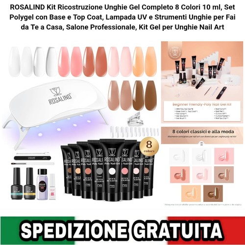 Kit ricostruzione unghie - unghie, 8