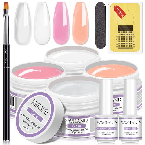 Kit gel ricostruzione unghie - ricostruzione, 4