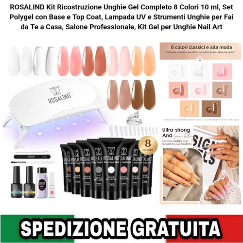 Kit ricostruzione unghie gel - kit,